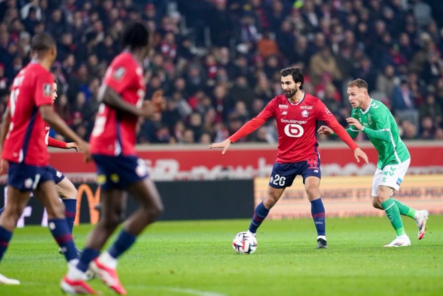 LOSC Lille vs Saint-Étienne (03:05 – 02/02) | Xem lại trận đấu