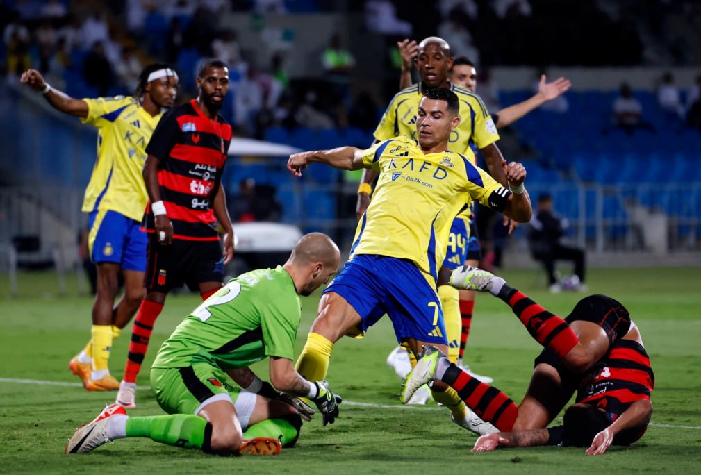 Al Nassr vs Al-Riyadh (01:00 – 13/04) | Xem lại trận đấu