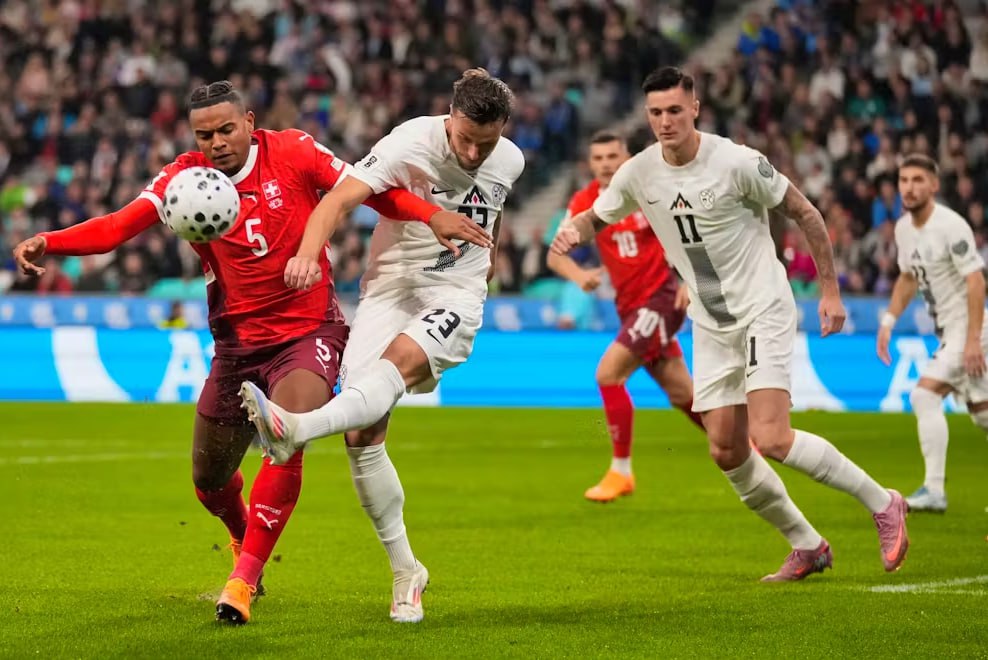 Slovenia vs Thụy Sĩ (01:45 – 14/10) | Xem lại trận đấu